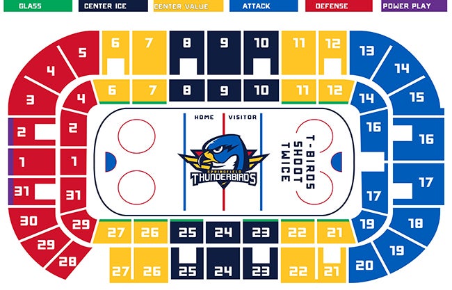 seating chart massmutual center