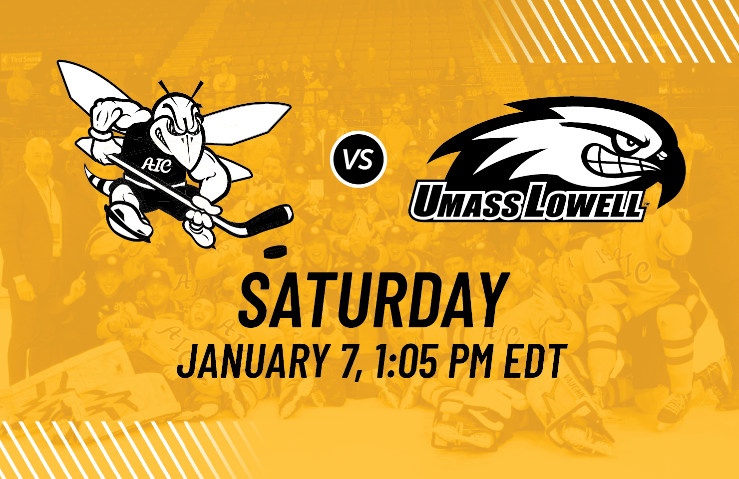 AIC Men's Hockey vs. UMass Lowell MassMutual Center