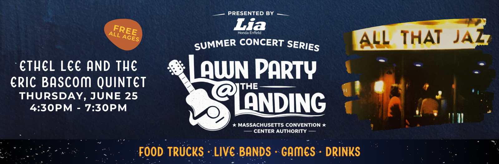 Lawn Party @ The Landing featuring Ethel Lee & The Eric Bascom Quintet