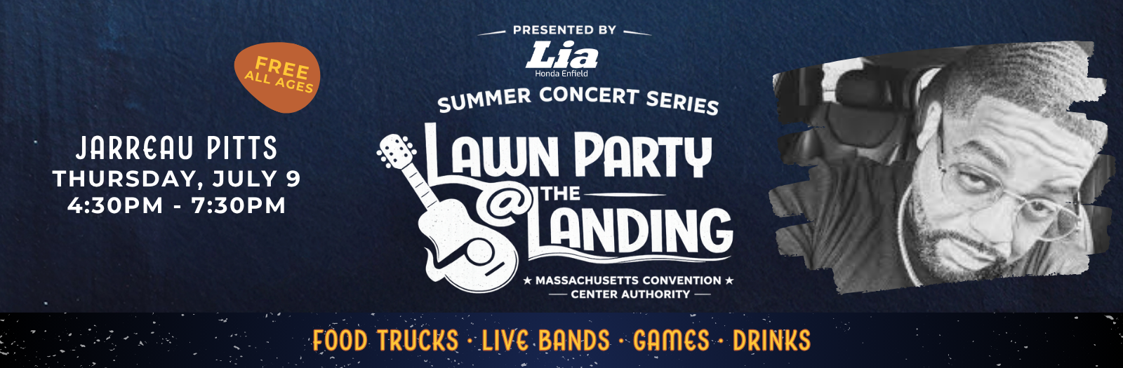 Lawn Party @ The Landing featuring Jarreau Pitts