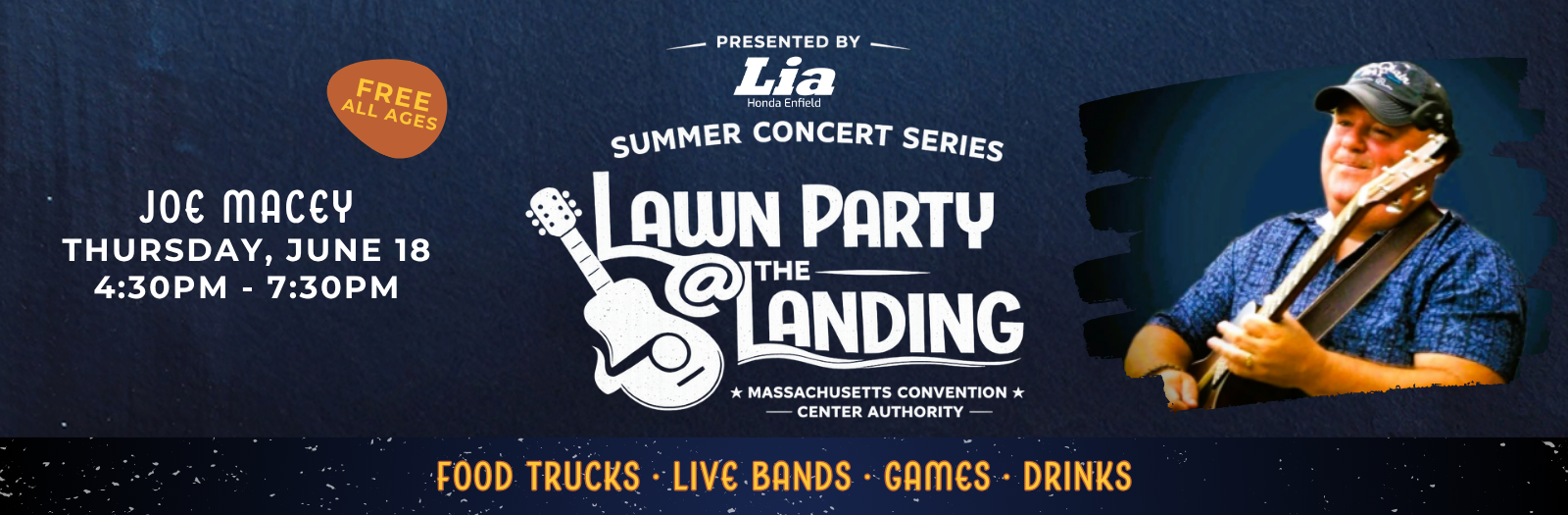 Lawn Party @ The Landing featuring Joe Macey