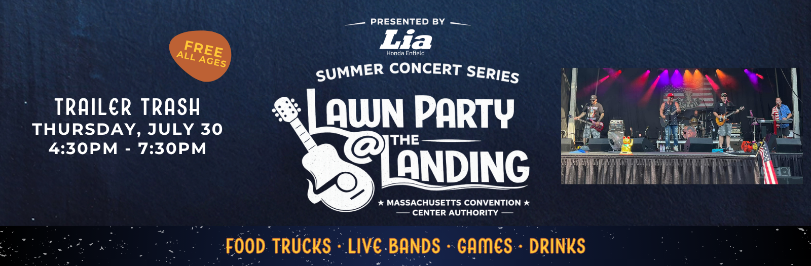 Lawn Party @ The Landing featuring Trailer Trash
