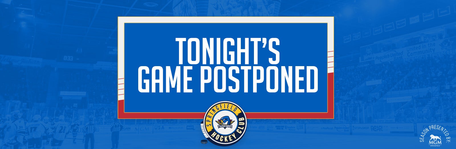 Wed. Dec. 29: Thunderbirds vs Utica Comets - Postponed