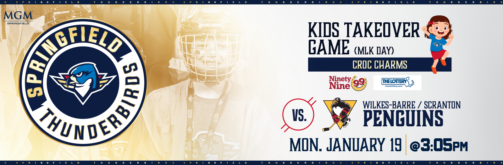 Springfield Thunderbirds vs. Wilkes-Barre/Scranton Penguins