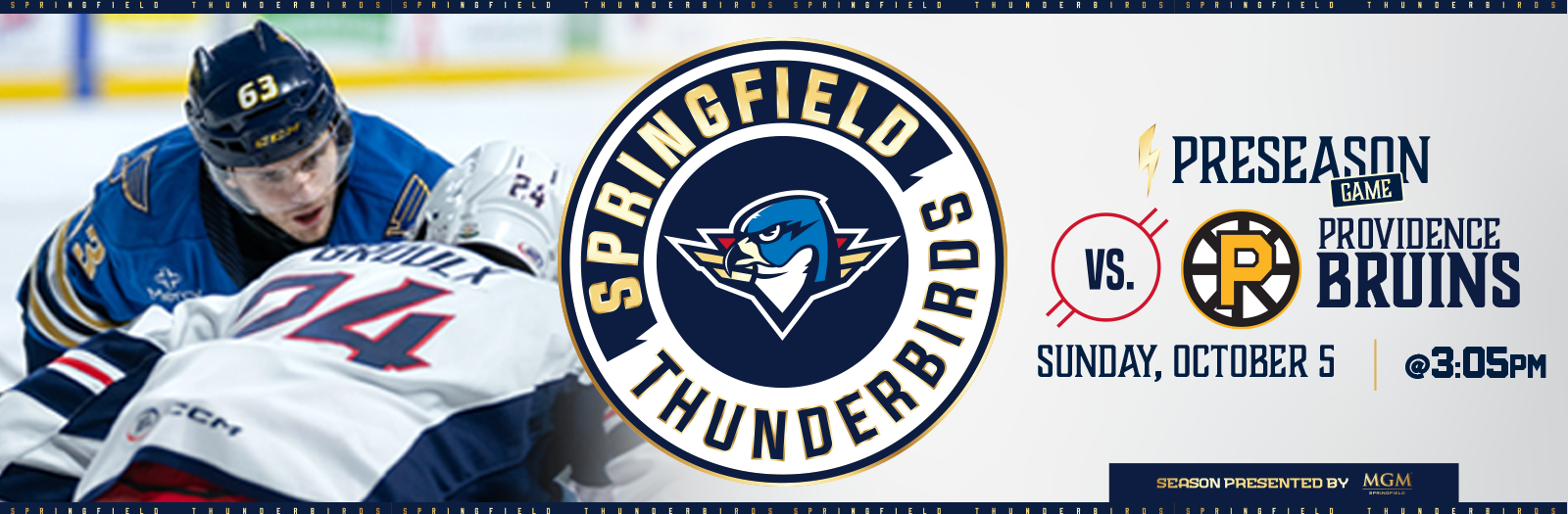Springfield Thunderbirds vs. Providence Bruins