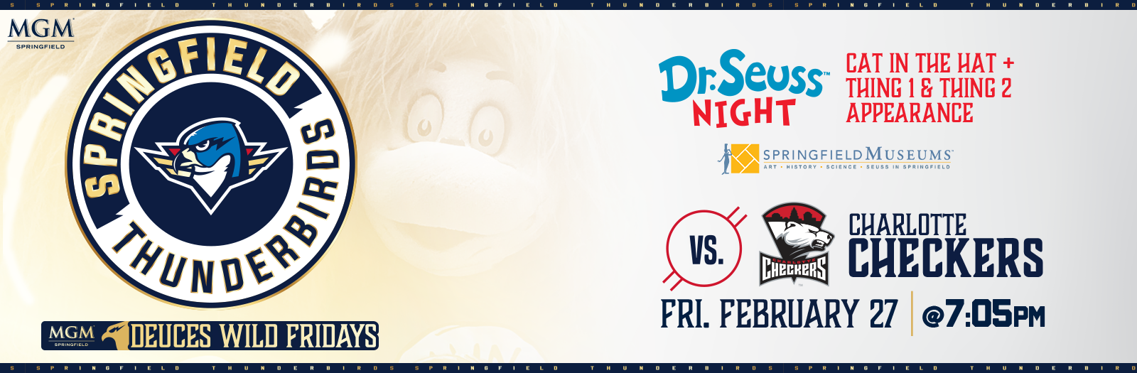 Springfield Thunderbirds vs. Charlotte Checkers