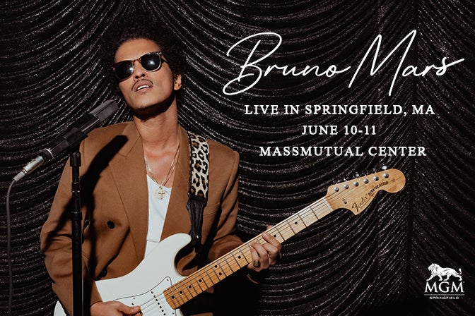 More Info for FOR IMMEDIATE RELEASE | MGM RESORTS ANNOUNCES TWO 2023 PREFORMANCES BY AWARD-WINNING SUPERSTAR BRUNO MARS AT MASSMUTUAL CENTER JUNE 10-11 