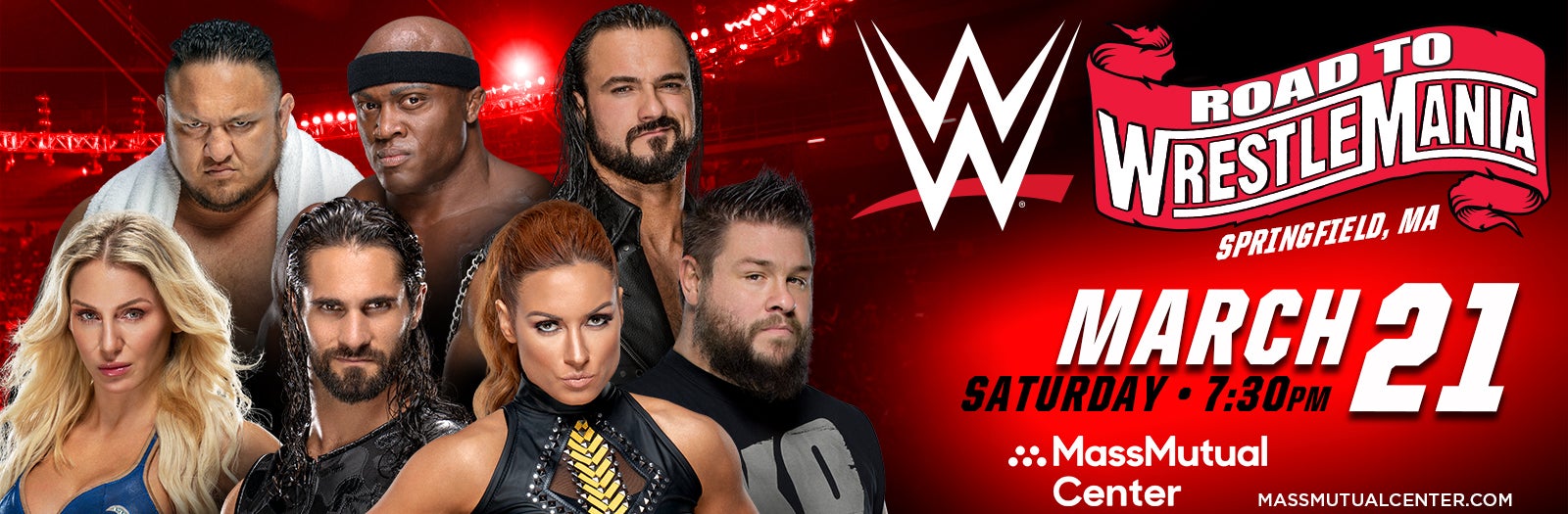 WWE Road to Wrestlemania MassMutual Center