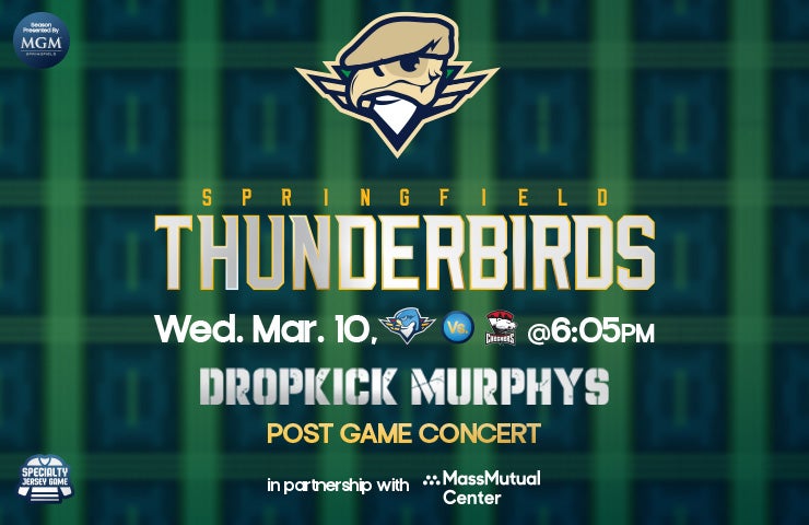 More Info for Thunderbirds vs. Checkers – Dropkick Murphys Postgame Concert