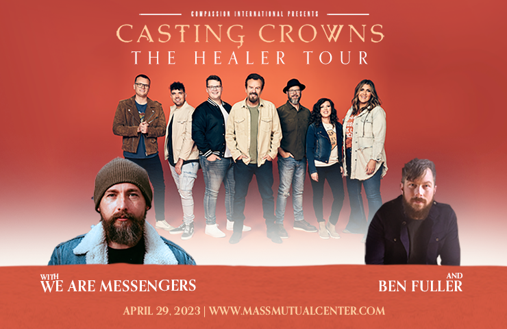 More Info for For Immediate Release | Casting Crowns Extends Successful "Healer" tour into 2023; Comes to Springfield April 29 2023