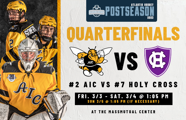 More Info for AIC Men's Hockey vs. Holy Cross University
