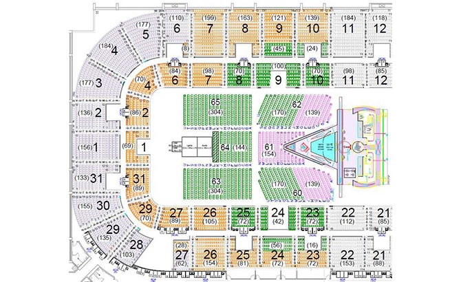 Mgm Concert Seating Chart