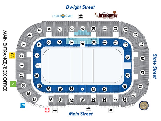 Massmutual Center Seating Chart Rows