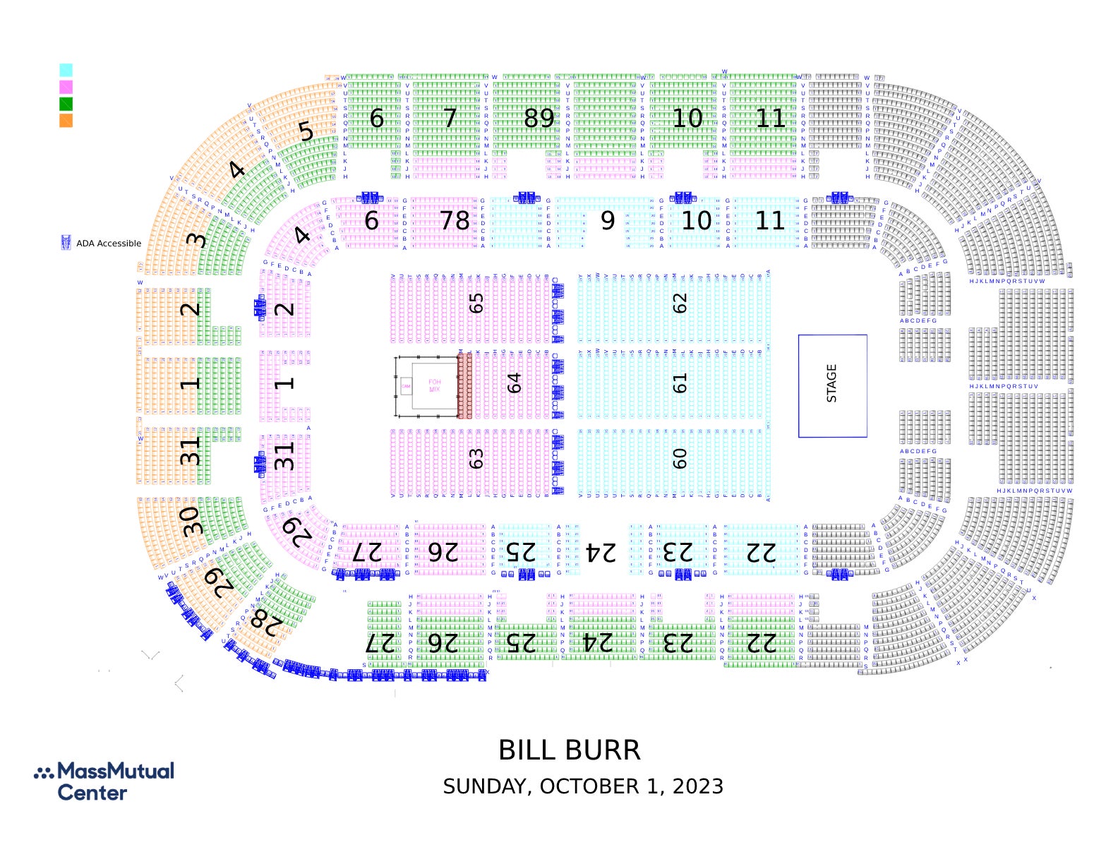 Bill Burr Live Massmutual Center