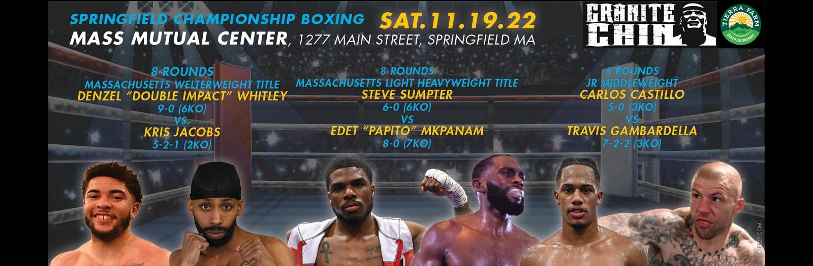 Springfield Championship Boxing MassMutual Center