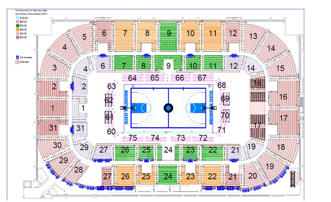 Massmutual Center Seating Chart