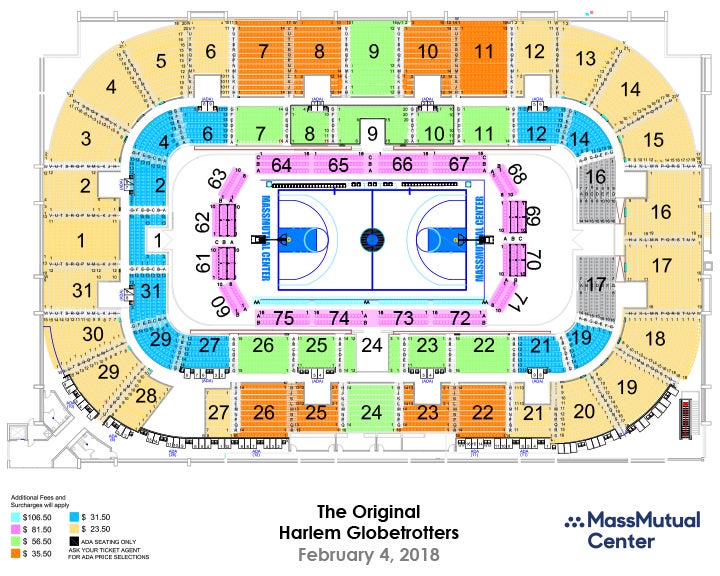 Massmutual Center Springfield Ma Seating Chart