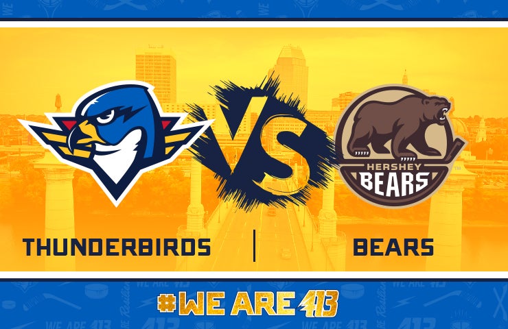 More Info for Springfield Thunderbirds vs Hershey Bears