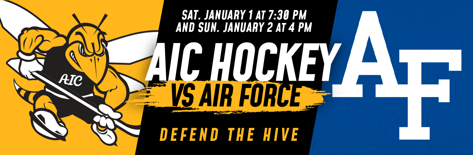 AIC Men's Hockey vs. Air Force