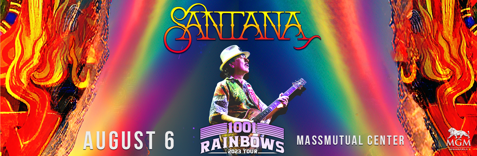 carlos santana rainbows tour
