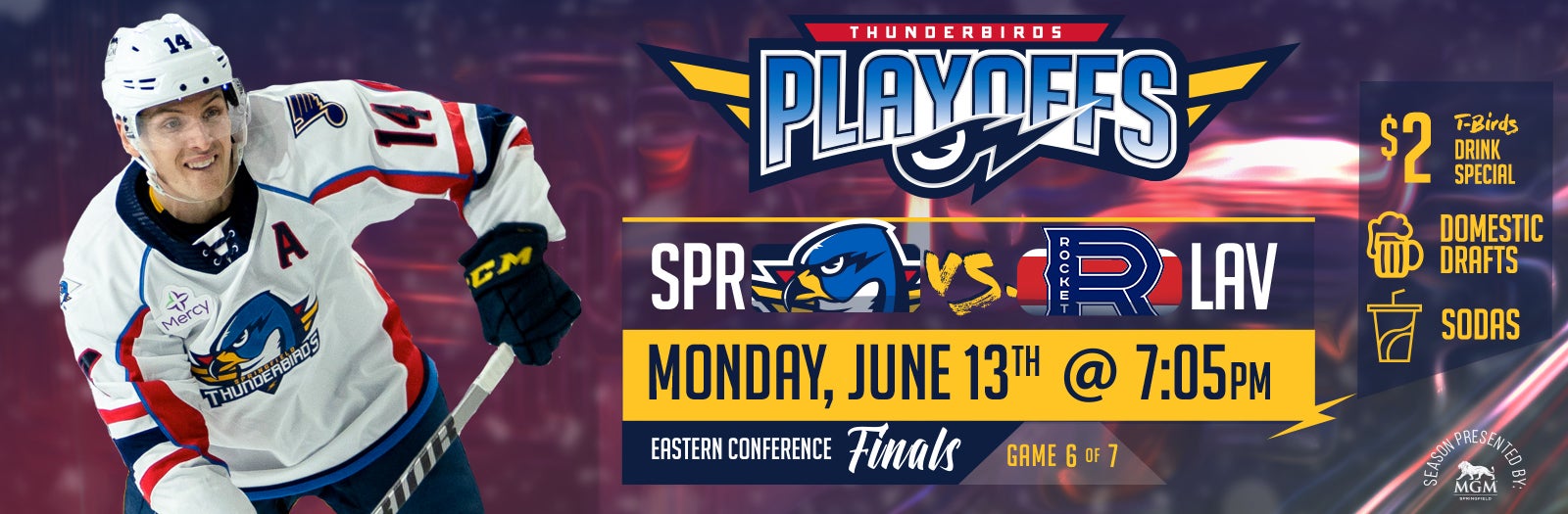 Thunderbirds vs. Laval Rocket