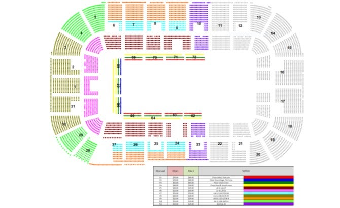 Magic Mike Seating Chart