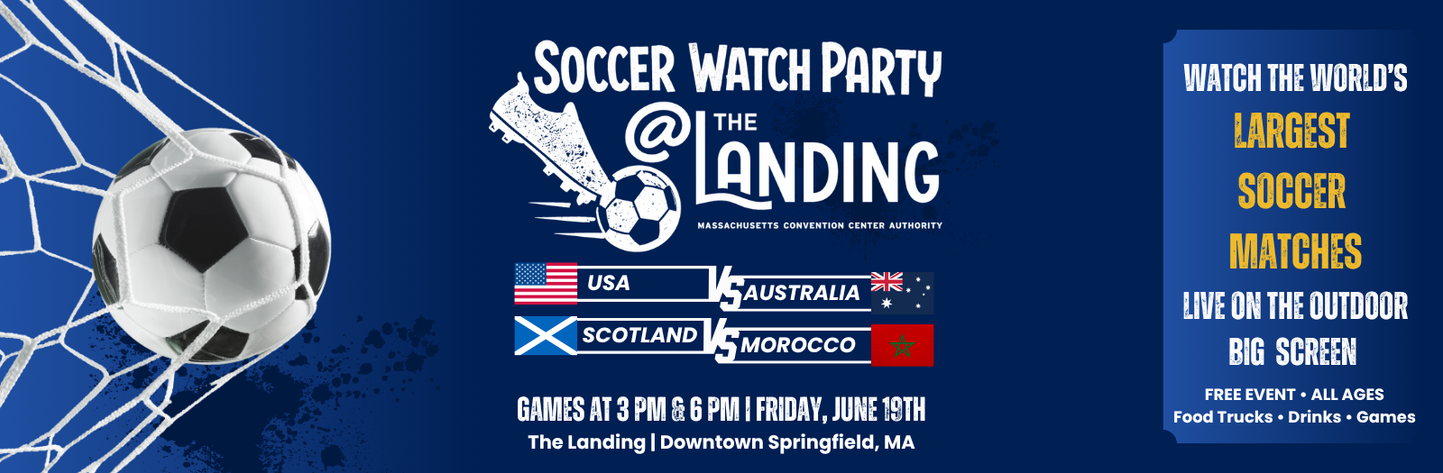 Soccer Watch Party @ The Landing