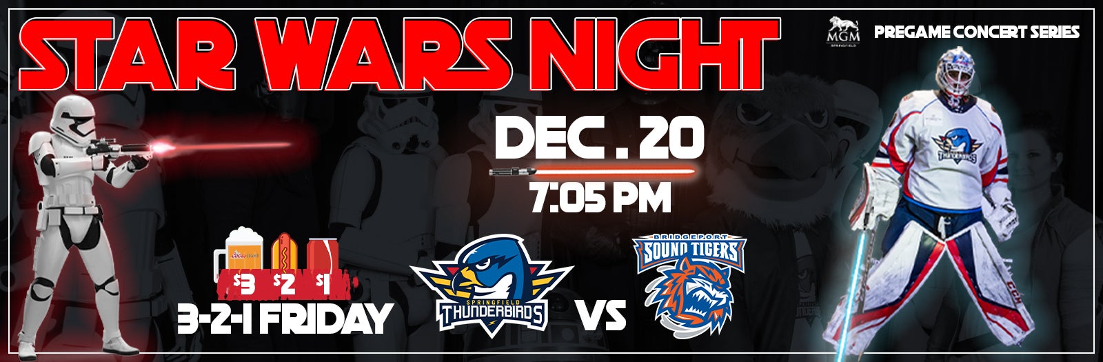 Springfield Thunderbirds VS Bridgeport Sound Tigers