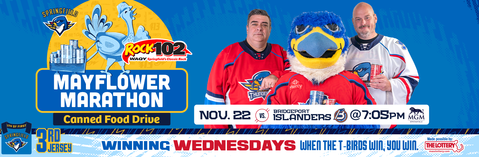 Springfield Thunderbirds vs Bridgeport Islanders