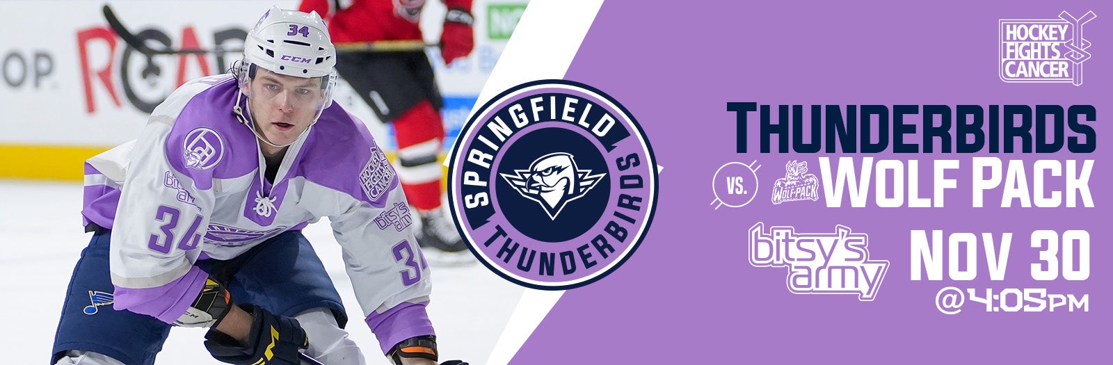 Springfield Thunderbirds vs. Hartford Wolf Pack