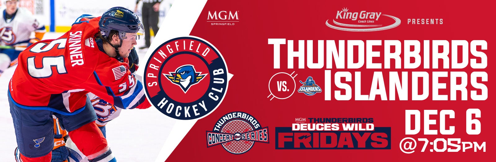 Springfield Thunderbirds vs. Bridgeport Islanders