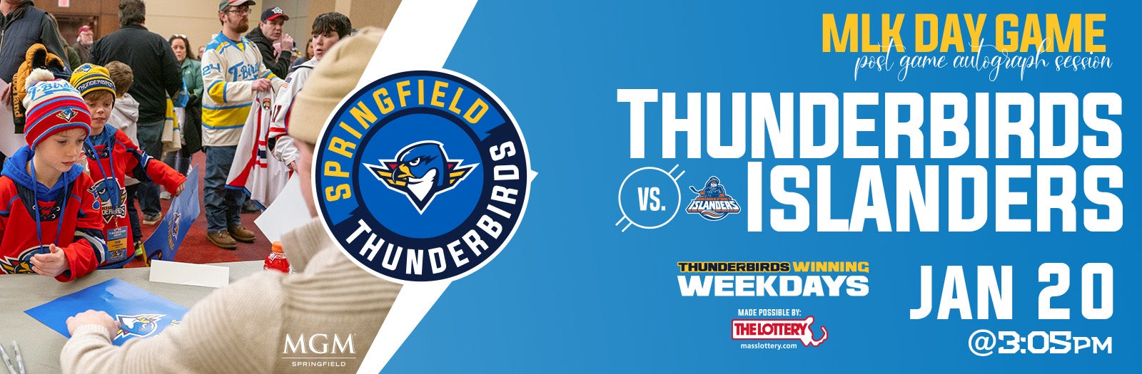 Springfield Thunderbirds vs. Bridgeport Islanders
