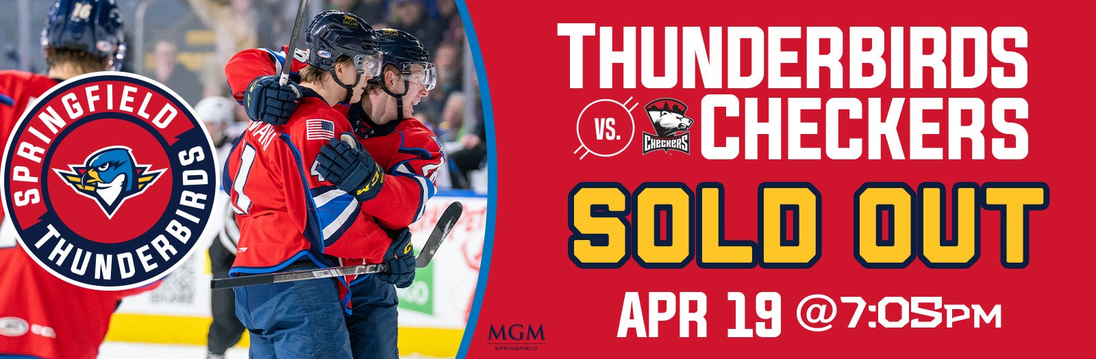 Springfield Thunderbirds vs. Charlotte Checkers