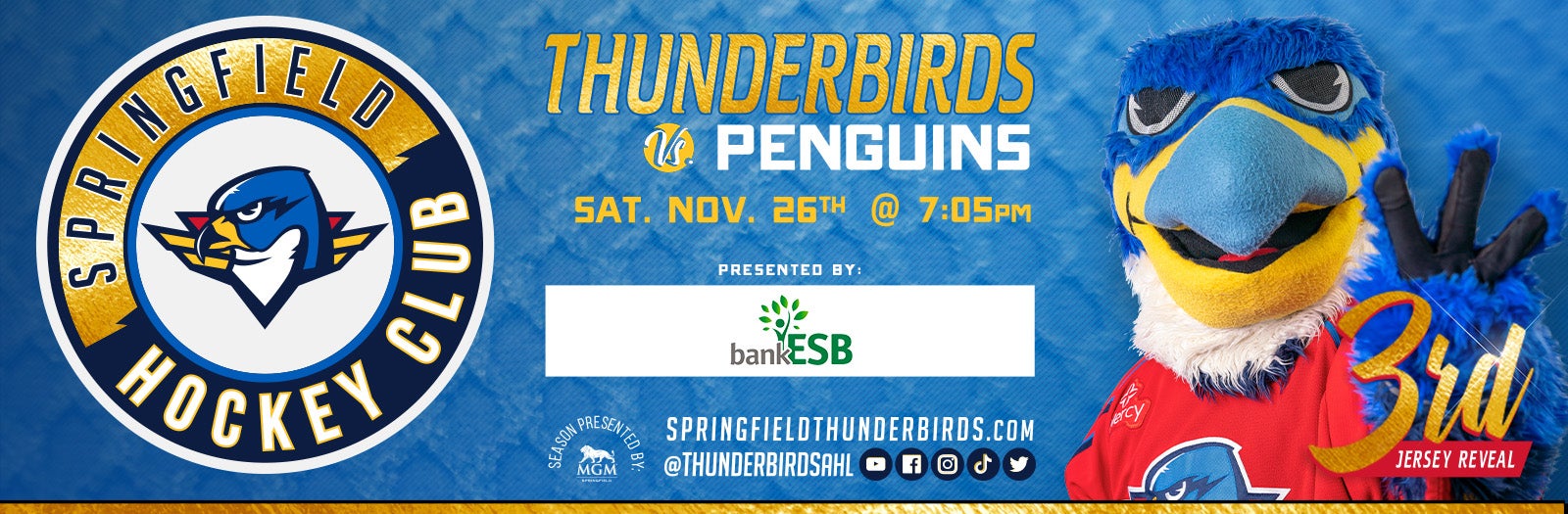 Springfield Thunderbirds vs WBS Penguins