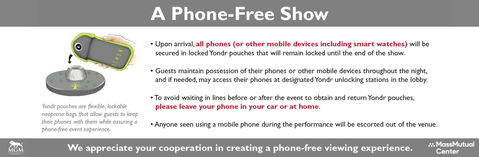 Yondr's locking pouches make schools and shows phone-free spaces