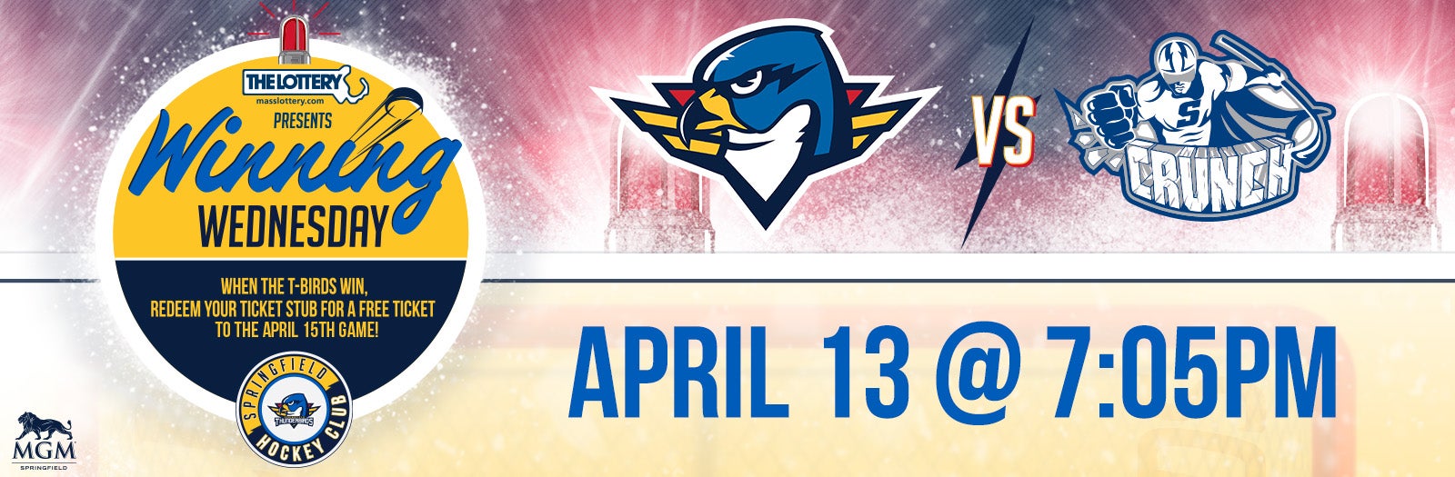 Springfield Thunderbirds vs Syracuse Crunch