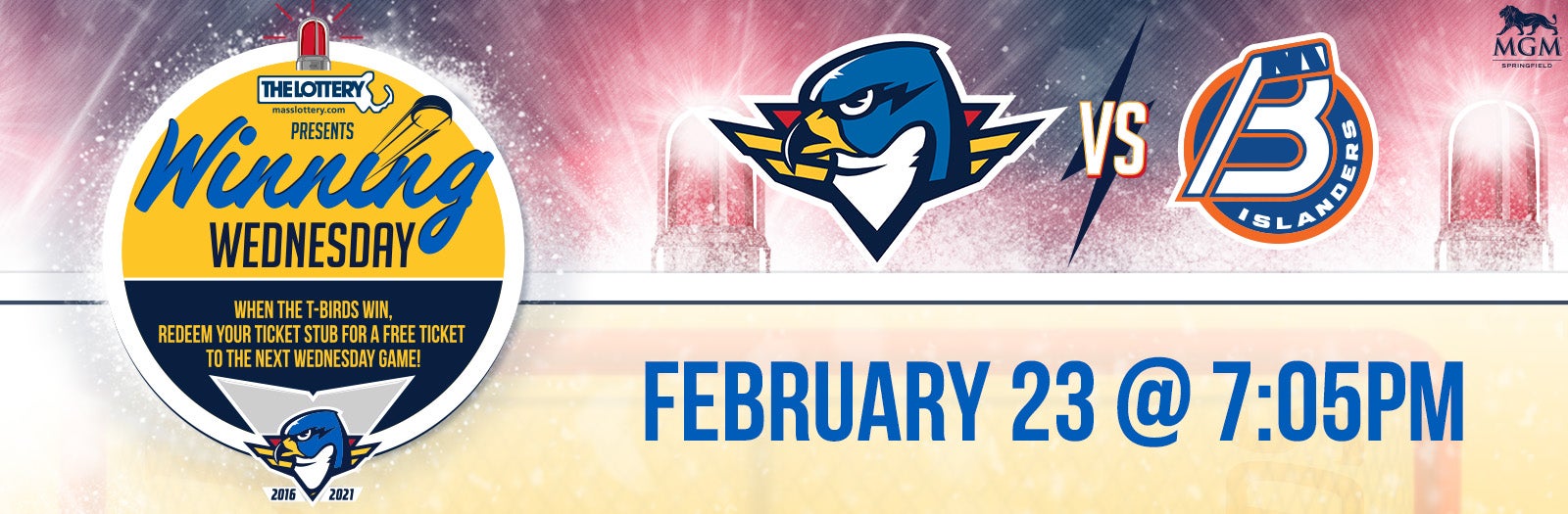 TONIGHT: Springfield Thunderbirds vs Bridgeport Islanders