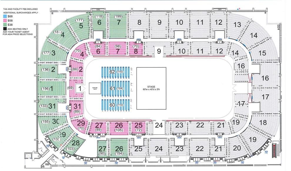 Mass Mutual Center Springfield Seating Chart