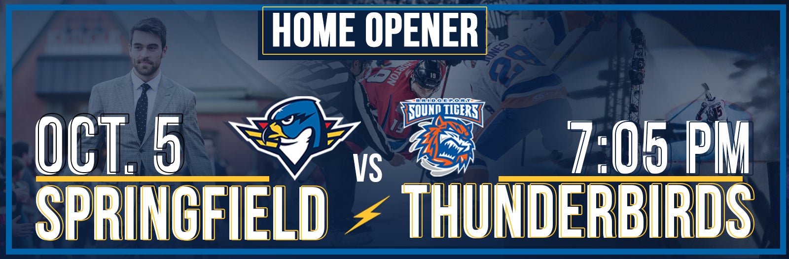 Springfield Thunderbirds VS Bridgeport Sound Tigers