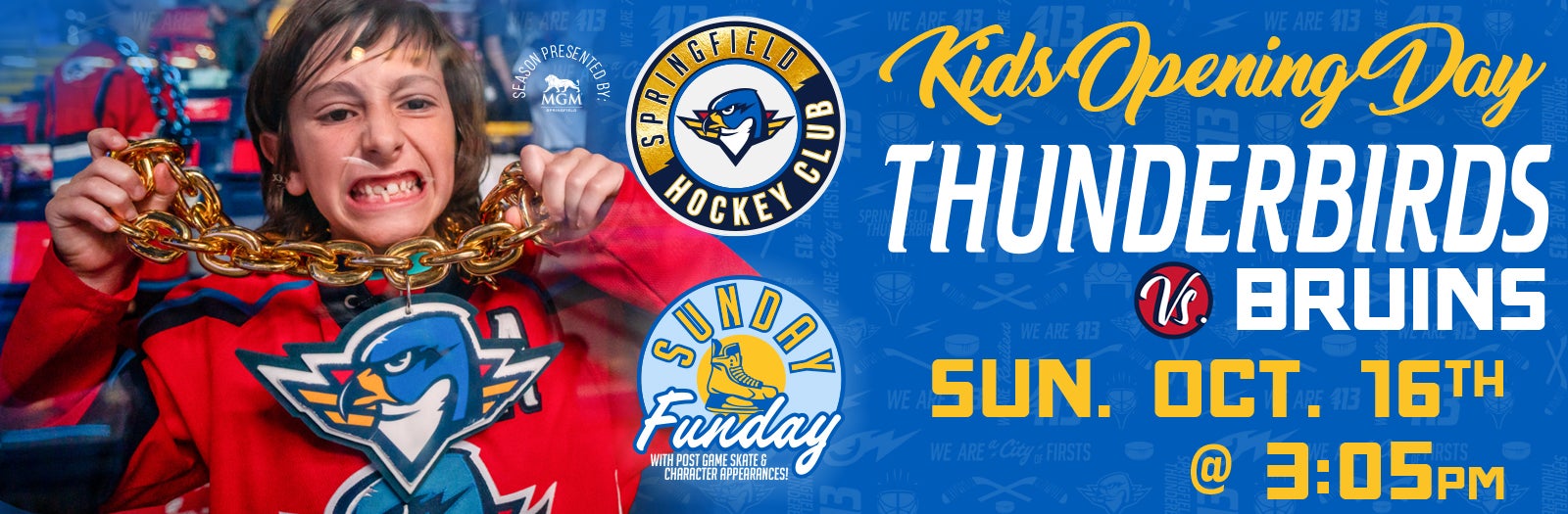 TODAY: Springfield Thunderbirds vs Providence Bruins