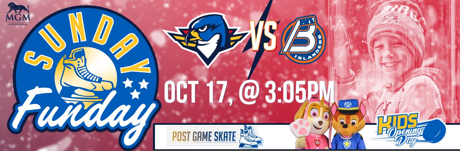 Springfield Thunderbirds vs Bridgeport Islanders